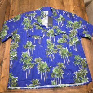 Rhude Hawaiian Shirt L NWT